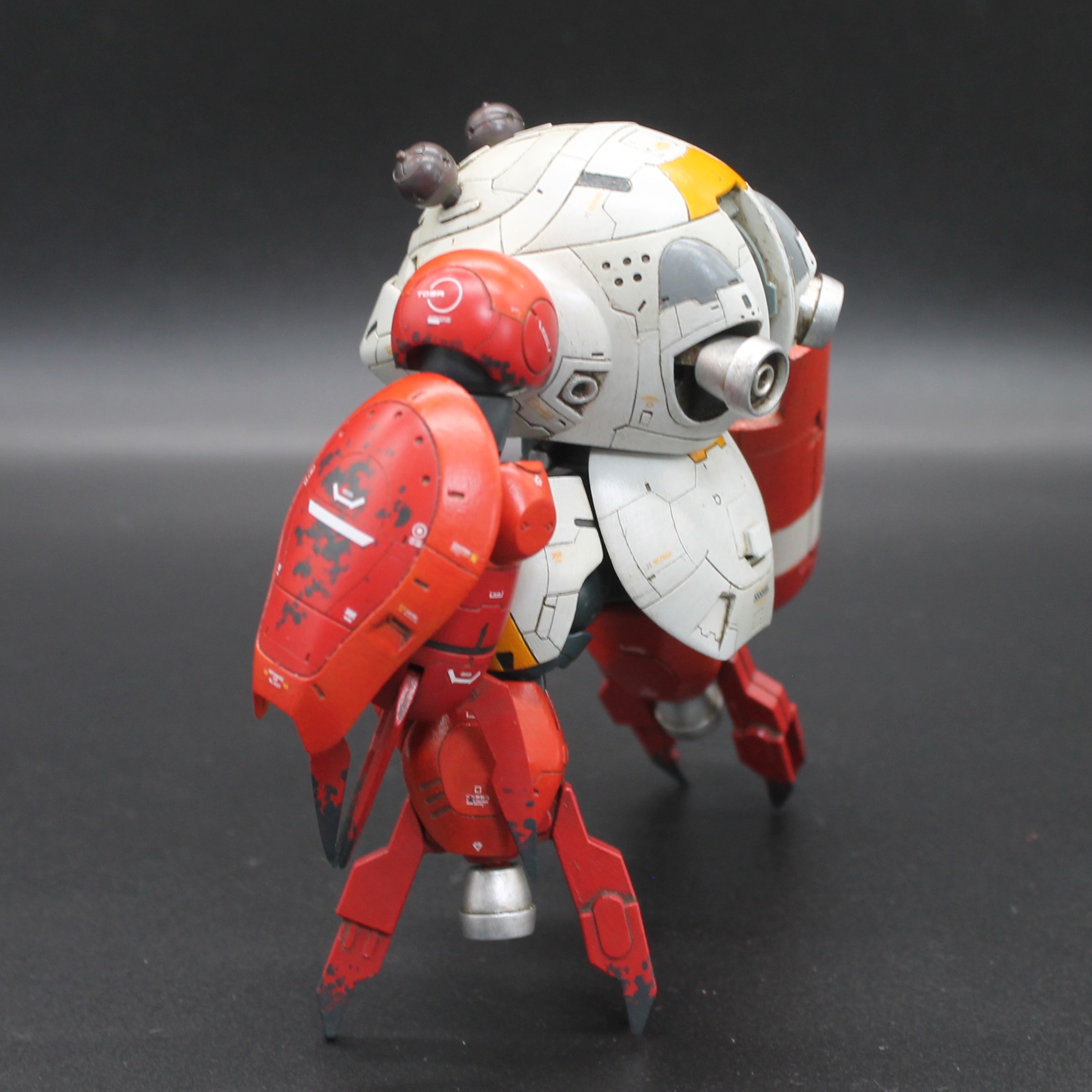 作例】HG モンキークラブロディ塗装作例｜筆塗り全塗装でカニ風