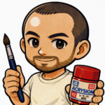 筆塗りおじさん